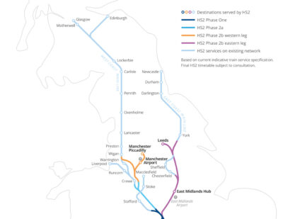 来自约克郡和东北地区的领导人呼吁英国政府承诺全面完成HS2